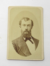 Charles Milton Bell Washington D.C. CDV Photograph 1870s Political Figure? Beard picture