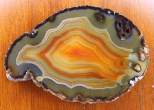 Rare Argentina Condor Agate Polished Display Slice  (303g) picture