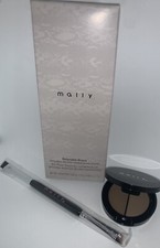 MALLY Double-Ended Brow Brush & Believable Brows Duo Kit - Medium Brown picture