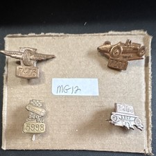 Indianapolis 500 Vintage 1964,65,66&67 collectible pins complete picture