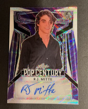 R.J.MITTE 2023 POP CENTURY AUTOGRAPH CARD 12/12 PURPLE BREAKING BAD picture
