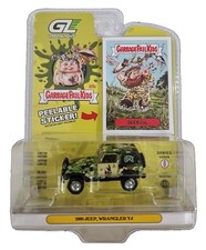 GreenLight 1991 Jeep YJ Duck Cal  Garbage Pail Kids GPK Series 8 1:64 54120-E picture