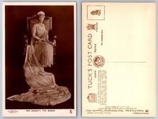 Queen Mary Royal Portrait Real Photograph Raphael Tuck H.F. Wilson Postcard picture