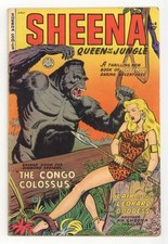 Sheena Queen of the Jungle #8 VG+ 4.5 1950 picture