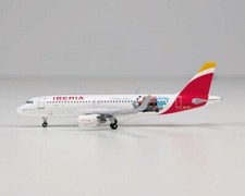 Aeroclassics AC411364 Iberia Airbus A320-200 EC-MCS Diecast 1/400 Model Airplane picture