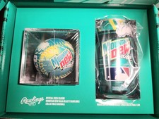 Mountain Dew Baja Blast MLB Collectible Rawlings Ball & Limited Edition 12oz Can picture