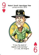 2006 Parody Productions, Hooray for Hollywood, Playing card, Robert Duvall picture