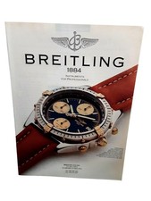 1994 Breitling Chronomat Watch Vintage Print Ad Luxury Swiss Chronograph 1990s picture