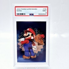 2022 Panini Nintendo Super Mario Baseball #190 PSA 9 Sports Foil picture