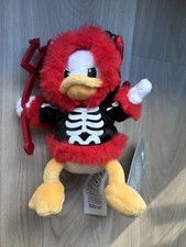Disney Parks Authentic 2026 Halloween Donald Duck Plush Keychain BNWT picture