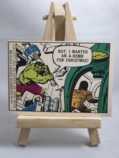Vintage 1966 Donruss Marvel Super Heroes The Incredible Hulk # 50 Card picture