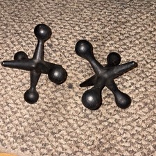 MCM Atomic Jacks Vintage Cast Iron Black picture