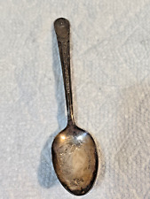 John F. Kennedy NASA Souvenir Spoon Wm. Rogers Silver-plated 