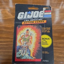 1986 G.I. Joe Action Cards Series 1 Still Sealed New picture