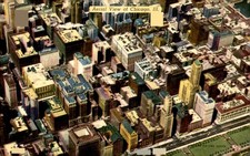 Aerial View of Chicago, Illinois Postcard picture