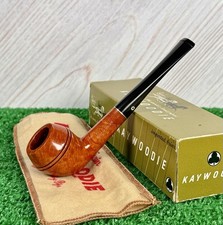 KAYWOODIE SUPERGRAIN (UNSMOKED) 50B VINTAGE PIPE 1954-1972 W/ BOX & SOCK - USA picture