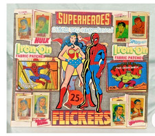 1979 Marvel DC Comics Flickers ORIGINAL VENDING & SET Batman Superman Spiderman picture