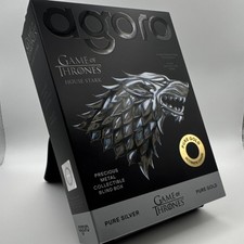 ( sealed) Agoro Game of Thrones House Stark Blind Box Precious Metal chase picture