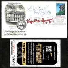 Ralph Abernathy Signed Autographed First Day Cover JSA Civil Rights Leader 2 picture