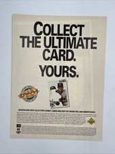 1994 Upper Deck Introducing Collector’s Choice Ken Griffey Jr Card Print Ad Vtg picture