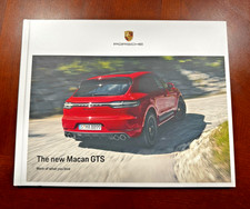 Porsche The new Macan GTS Hardcover Rare Dealer Prestige Brochure 2020 picture