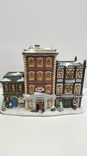 St Nicholas Square Village Collection “ Downtown Businesses” 2006 With Box picture