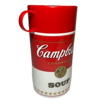 Campbell's Soup Can-tainer Insulated Container 11.5oz 1998 Thermos Vintage picture