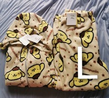 Lsize　Pompompurin　　Sanrio roomwear　Loungewear set　japan Don Quijote picture