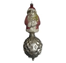 1. AA. Antique RARE Santa on Ball w/ Wiring picture