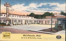 The Dalles,OR Mid-Columbia Motel Wasco County Oregon Colourpicture Postcard picture