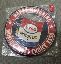 Esso Boy Esso MOTOR OIL Wall Decor Timepiece Vintage Collectible New picture