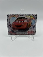 2026 Topps Chrome Disney Lightning McQueen #20 Cars #009/101 Black White Shimmer picture