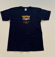 2002 Pokemon World Championship Seattle - Official Prize Player T-Shirt, Size M picture