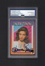 Lauren Bacall Autographed 1991 Starline Hollywood Card #119-PSA/DNA Slab-D-2014 picture