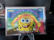 2025 Topps Chrome SpongeBob #64 “Imagination” picture