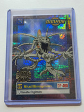 Upper Deck 1999 Digimon SkullGreymon #49 Hologram English Trading Card picture