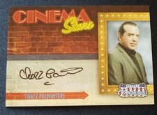 Chazz Palminteri 2009 Donruss Americana Cinema Stars Auto Autograph 22/25 Sonny picture