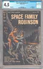 Space Family Robinson #1 CGC 4.5 OW pages picture