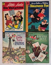 Little Lulu Gold Key & Dell Comics Lot (4) #1- VF- VG/FN 1954 Golden Silver Age picture