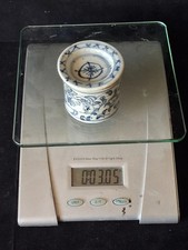 Antique Chinese Blue and White Porcelain Ink Box with Lid Tongzhi 1860's 2