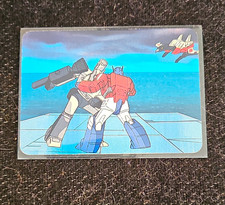 Hasbro 1985 Transformers Series 1 #80 Good Versus Evil Non-Sport Trading Card picture