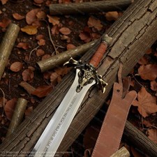 Handmade Conan The Barbarian Father’s Steel Sword Atlantean w Sheath Collcetible picture