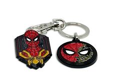 COMBO DEAL: SPIDER-MAN NO WAY HOME SPLIT MASK Combo KEYCHAIN & PIN SET, $19.95 picture