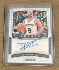 Tony Parker 2019-20 Panini Prizm Penmanship Auto picture