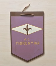 FOOTBALL-A.C. FIORENTINA-RARITY-30’s wooden pennant-football-soccer-pennant picture