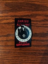 Zodiac Killers Glow Zodiac Killer Enamel Pin Zombie Gentleman picture