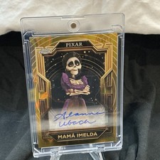 2025 Topps Chrome Pixar Gold Mama Imelda Auto /10 - Alanna Ulbach #10 picture