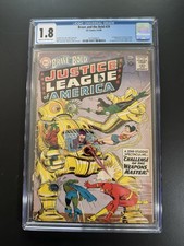 The Brave and the Bold #29 (DC, 1960) 2nd Justice League of America App, CGC 1.8 picture