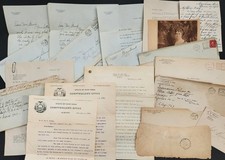 1920s-30s antique STUMP FLAGLER family md ny GENEALOGY ephemera ESTATE picture