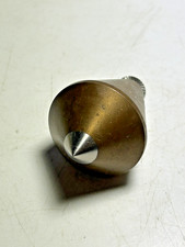 Vintage Brass Plumb Bob Weight High Quality Steel Tipped picture